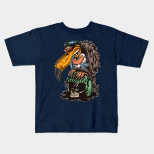 Militant bird Kids T-Shirt